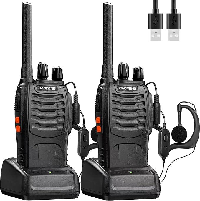 2X Walkie Talkie Pro + Giacca Tattica StormGuard